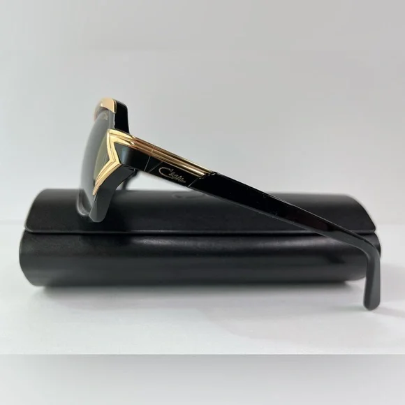 Cazal | Accessories | Cazal 83 Sunglasses Black Gold 001 New  display picture 3